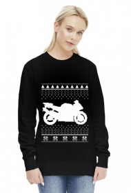 Christmas Bike - damska bluza motocyklowa