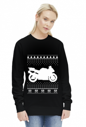 Christmas Bike - damska bluza motocyklowa
