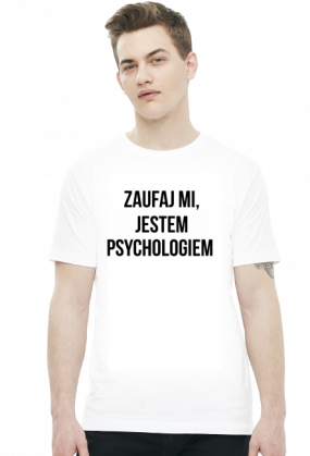 PSYCHOLOG - KOSZULKA MĘSKA