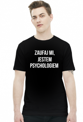 PSYCHOLOG - KOSZULKA MĘSKA