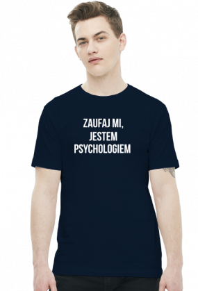 PSYCHOLOG - KOSZULKA MĘSKA