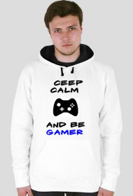 Bluza "Ceep Calm and Be Gamer"