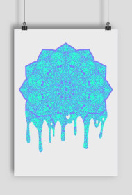 Melting Mandala Plakat