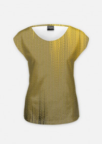 Koszulka damska fullprint "Gold"