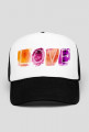 Czapka z nadrukiem "Love"