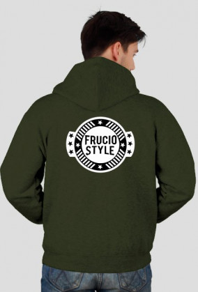 Bluza rozpinana z kapturem "Frucio Style"