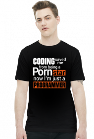 Programista tshirt - męski