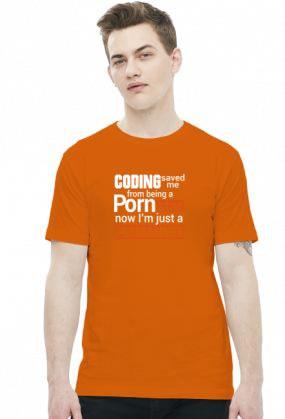 Programista tshirt - męski