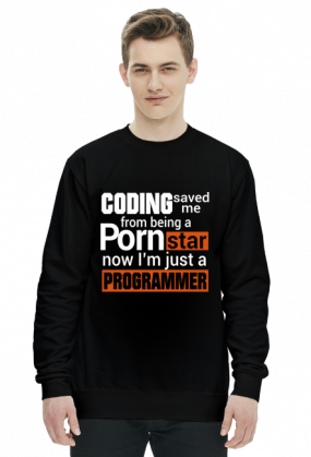 Programista - bluza męska