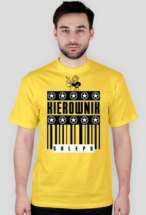 Koszulka kierownik sklepu - koszulki do pracy z humorem