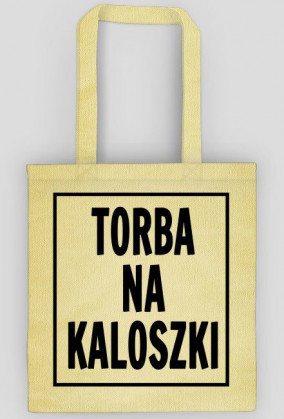 Torba na kaloszki BASIC
