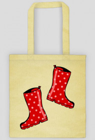 Torba na kaloszki RED