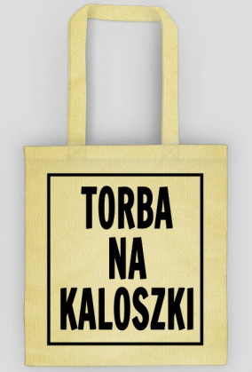 Torba na kaloszki BASIC2