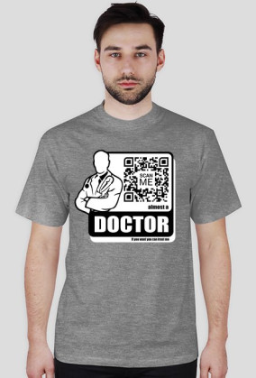 Koszulka z logiem ALMOSTADOCTOR