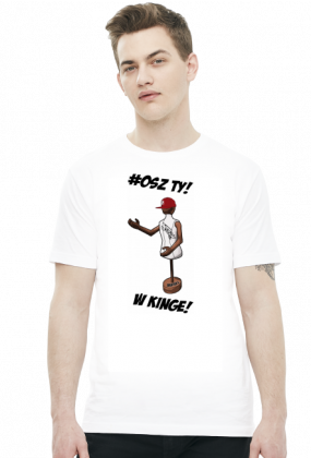 Koszulka 'Osz Ty W Kinge' z autografem Juniorsky