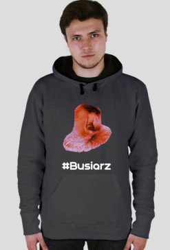 Bluza szara hasztag Busiarz