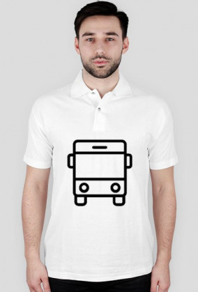 Koszulka polo męska - Autobus KMSC