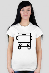 T-shirt damski - Autobus KMSC