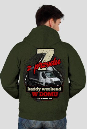 Bluza Drajwera 7 z przodu rozpinana