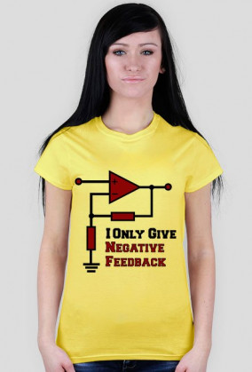 I only give negative feedback