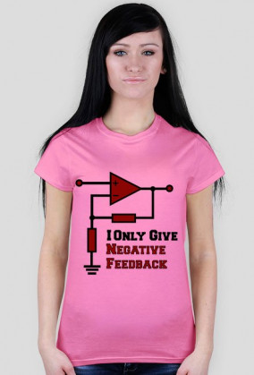 I only give negative feedback