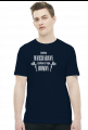 Koszulka Męska "Jestem Wydziarany i Jestem z Tego Dumny"