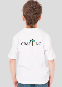 T-shirt "CrafTing" tył chłopięcy