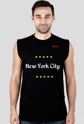 T-Shirt bez rękawów"Star New York City"