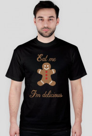 Eat me, I'm delicious - koszulka męska świąteczna