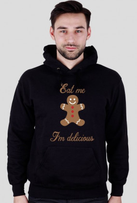 Eat me, I'm delicious - bluza męska świąteczna