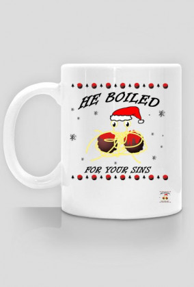 Kubek Świąteczny Latający Potwór Spaghetti