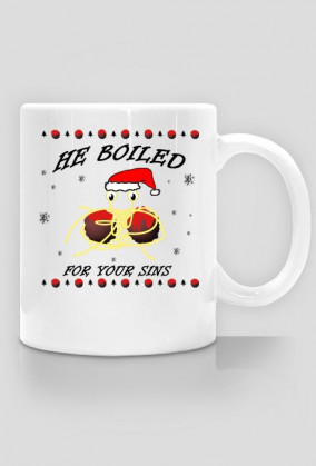 Kubek Świąteczny Latający Potwór Spaghetti