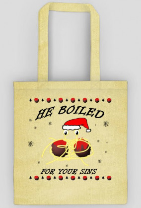 Torba Świąteczna Latający Potwór Spaghetti