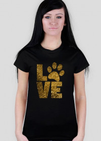 Damska koszulka - Dog Love