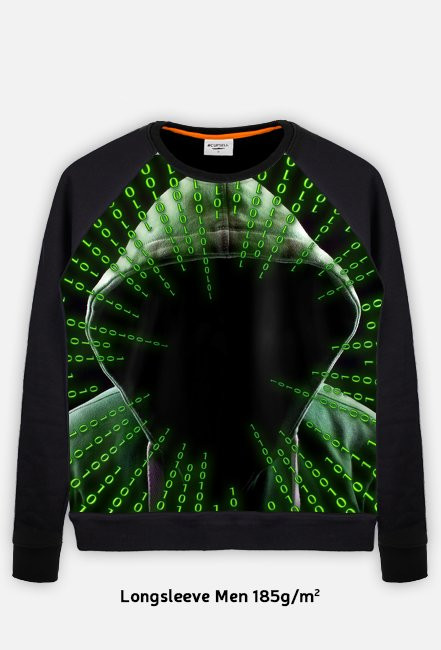 Bluza męska fullprint "Matrix"