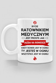 Ratownik medyczny W OGNIU