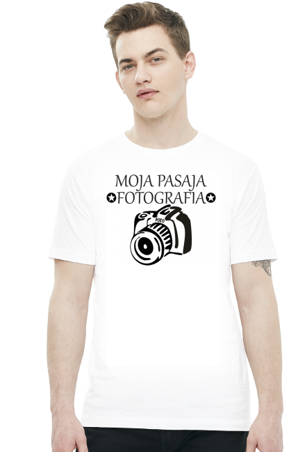 Koszulka Męska ''Moja pasja fotografia''.
