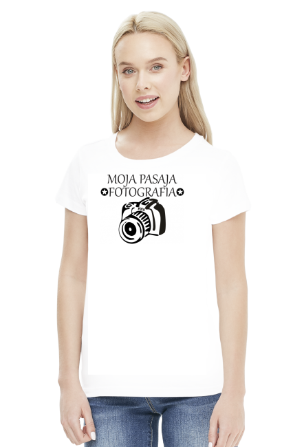 Koszulka damska ''Moja pasja fotografia''