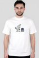 Atramentowy T-shirt