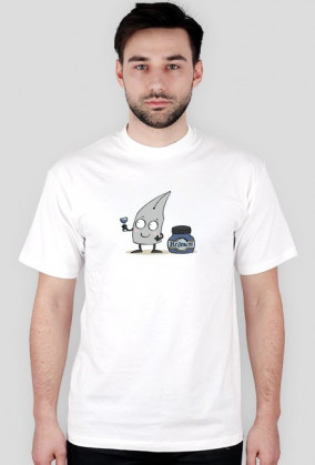 Atramentowy T-shirt