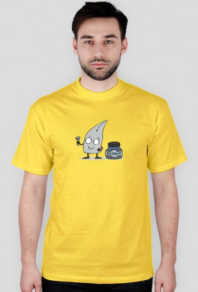 Atramentowy T-shirt
