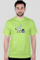 Atramentowy T-shirt