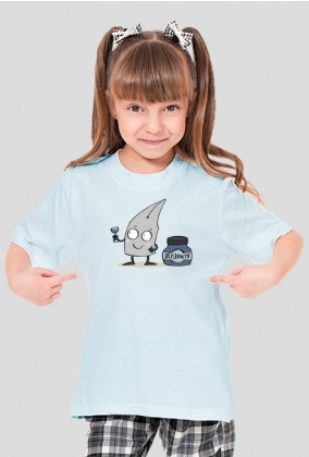 Atramentowa koszulka dla Małych Ludzi