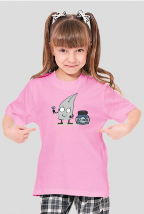Atramentowa koszulka dla Małych Ludzi