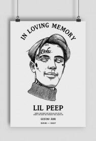LiL Peep Memorial - poster