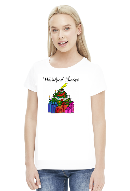 Koszulka damska ''Wesołych Świąt''