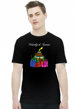 Koszulka Męska ''Wesołych Świąt''