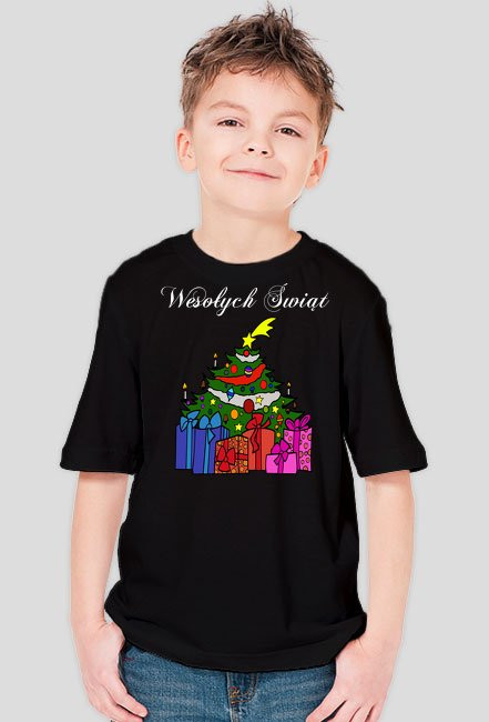 Koszulka dla Chłopca Świąteczna