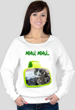 Bluza: Miau, miau...