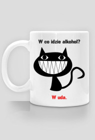Kubek - w uda kot